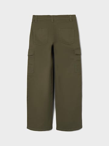 NAME IT - Pierna ancha Pantalón 'Rose' en verde