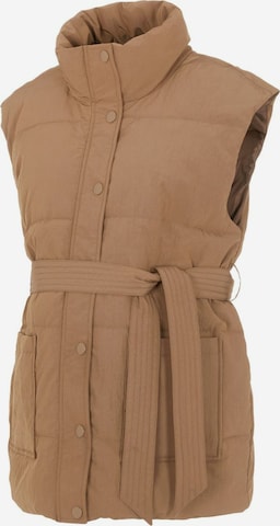 MAMALICIOUS Vest 'PCMFIONA' in Brown: front