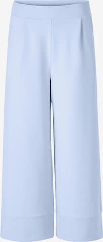 Rich & Royal Pleat-Front Pants in Purple: front