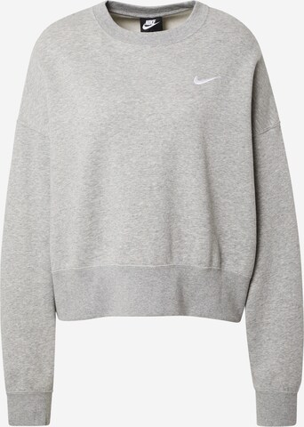 Nike Sportswear Mikina 'Essentials' - Sivá: predná strana