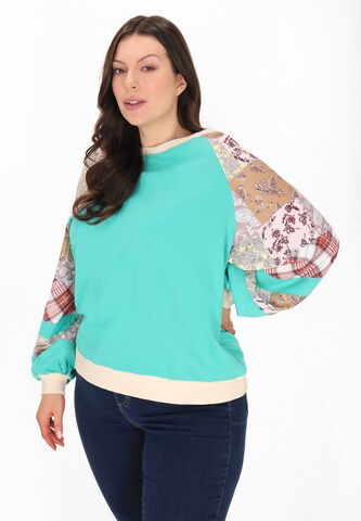 usha BLUE LABEL - Sudadera en azul: frente