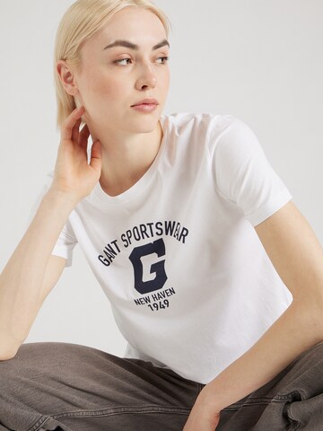 GANT T-Shirt in Weiß