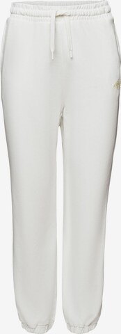 ESPRIT Loose fit Pants in White: front
