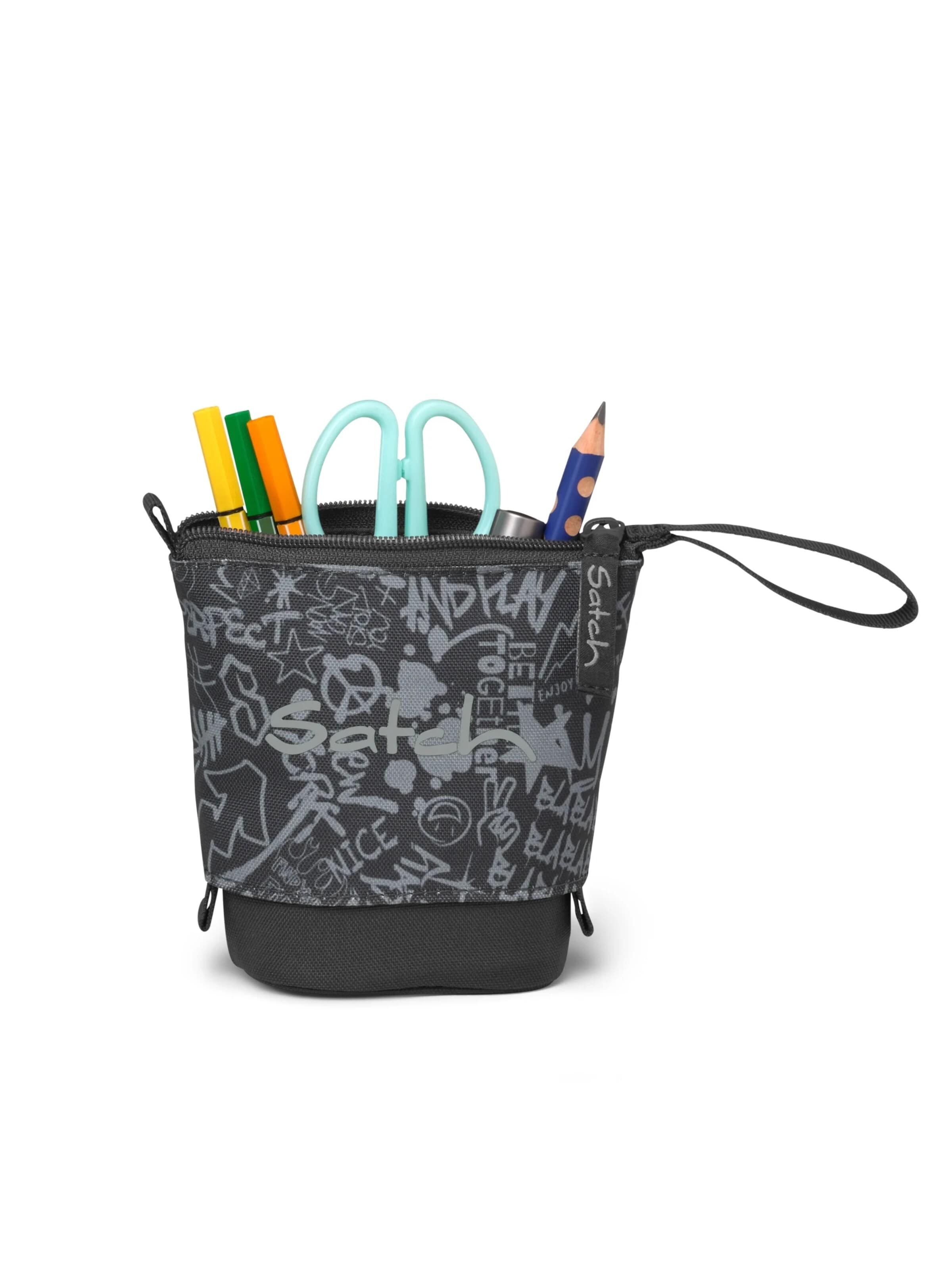 Satch Bag 'Federmäppchen Pencil Slider' in Grey