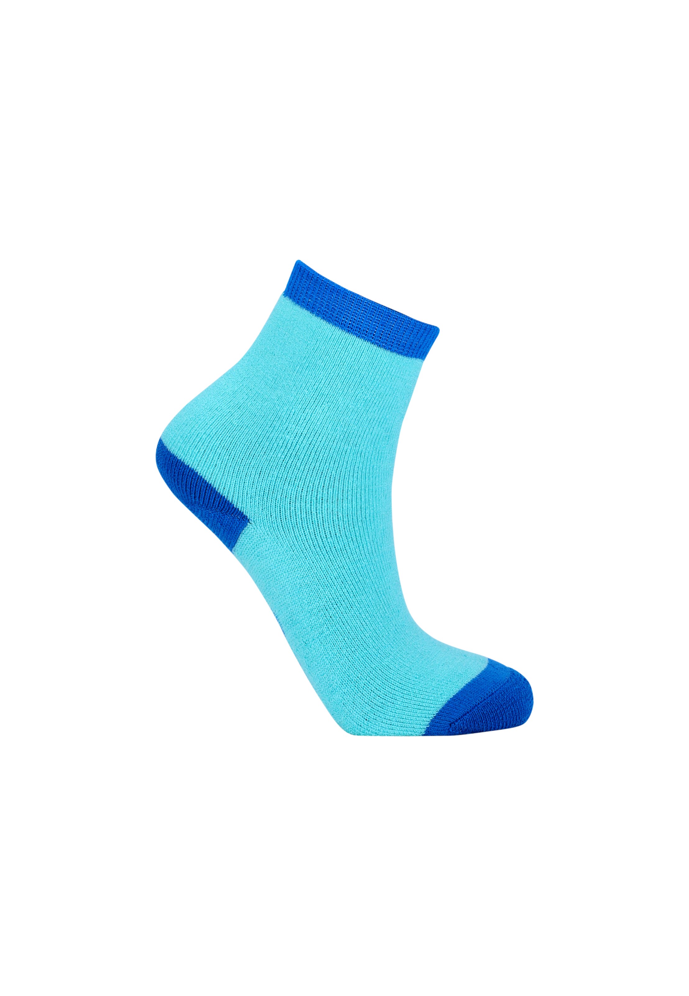 ZigZag Sports socks 'Lime' in Blue