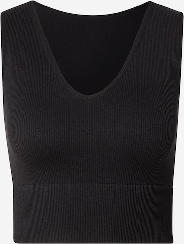 ONLY PLAY - Top deportivo 'ONPJAIA' en negro: frente