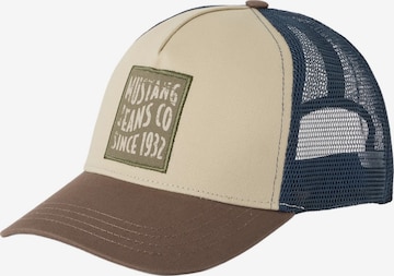 MUSTANG Cap in Brown: front