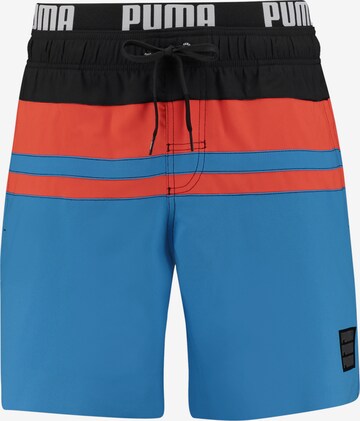 PUMA Swimming Trunks in Blue: front