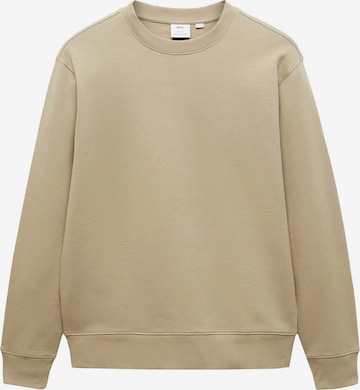 MANGO MAN Sweatshirt 'Nole' in Beige: predná strana