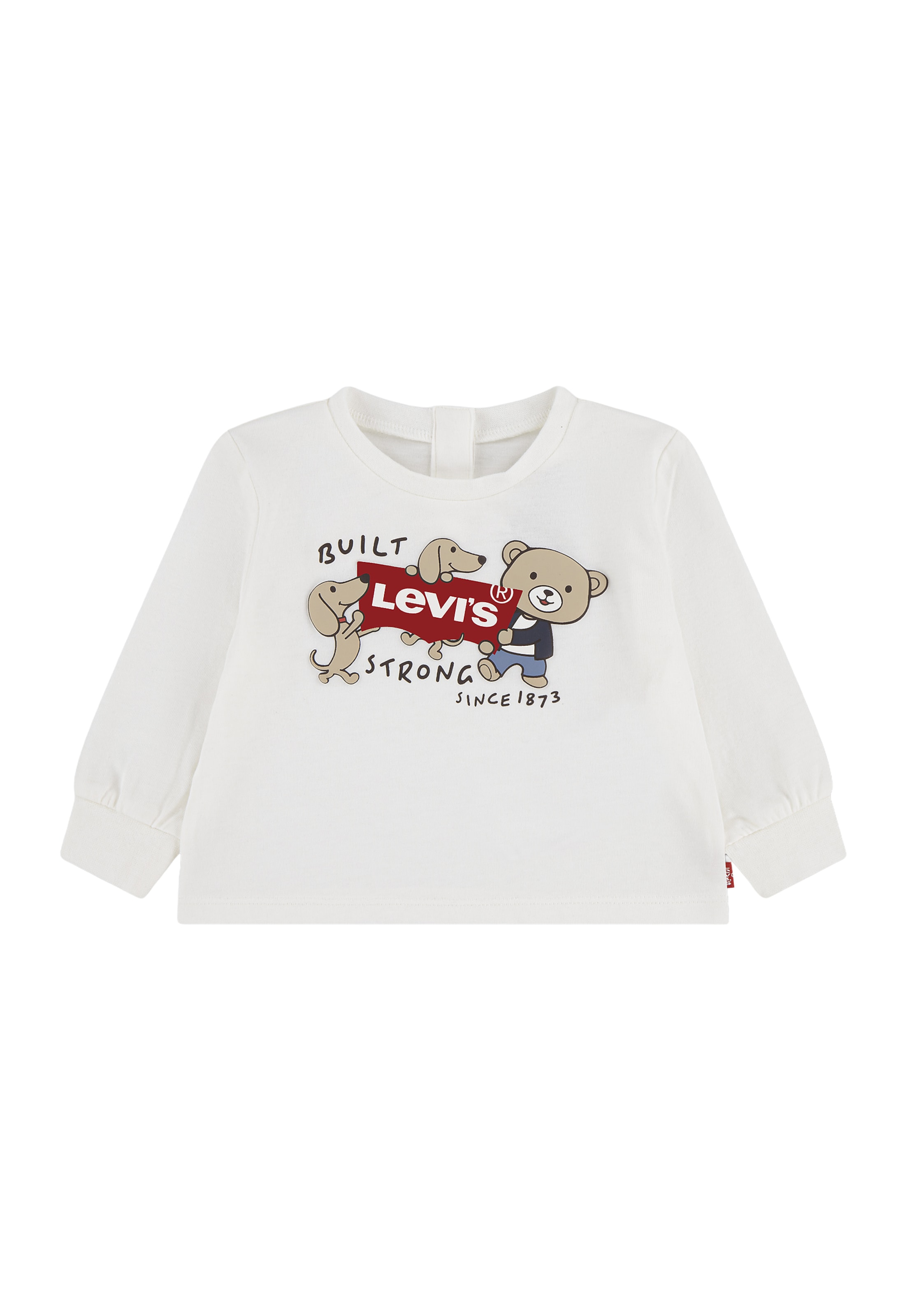 Levi's Kids Shirt in Beige: voorkant