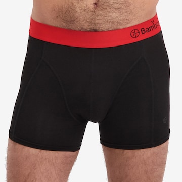 Boxer di Bamboo basics in nero: frontale