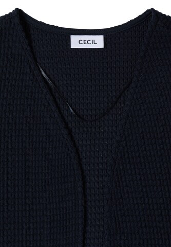 CECIL Knit Cardigan in Blue