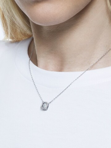Swarovski Necklace 'Una pendant' in Silver: front