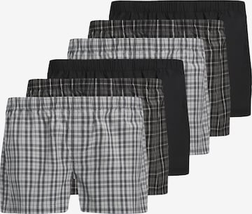 JACK & JONES Boxer shorts 'Milano' in Black: front
