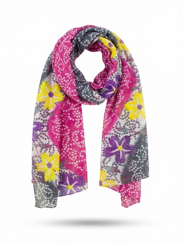 Sunsa Scarf 'Sunsa' in Pink: front