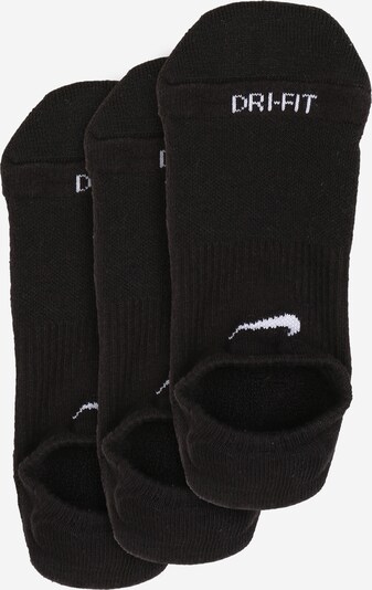 NIKE Sportovní ponožky - černá / bílá, Produkt