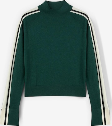 Pull-over MOTIVI en vert : devant
