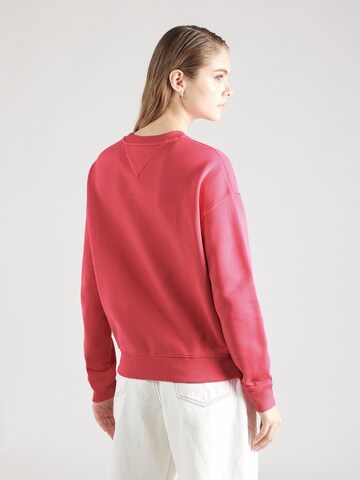 Sweat-shirt Tommy Jeans en rose