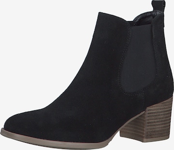 Chelsea Boots Tamaris en noir : devant