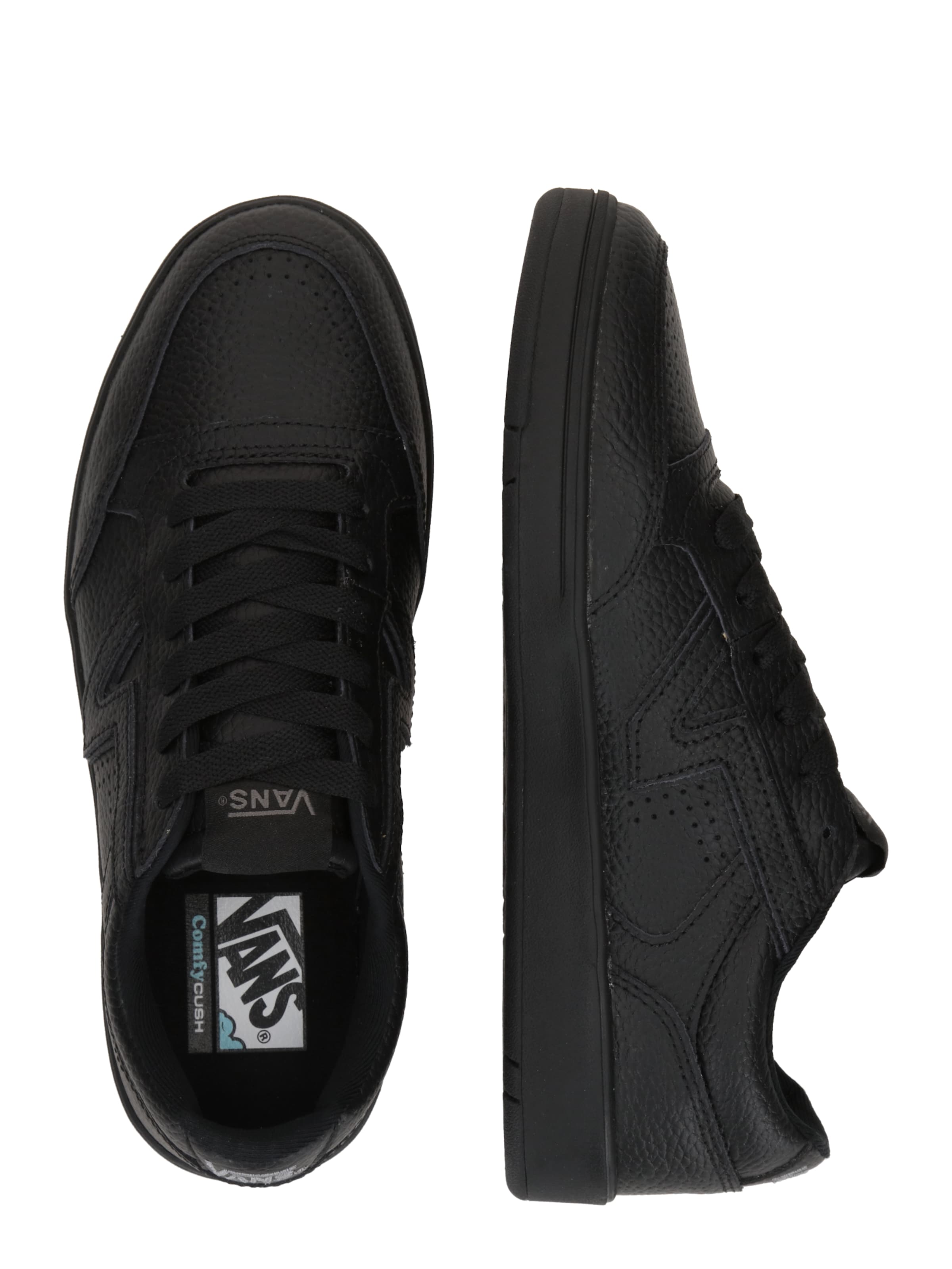 VANS Низкие кроссовки 'Lowland' в Черный: сбоку