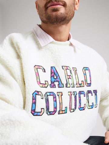 Carlo Colucci Sweatshirt in Weiß