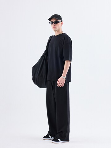 Loosefit Pantaloni 'Drome' di VAMOS CLO in nero