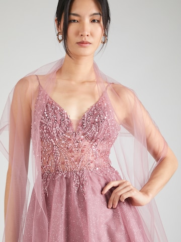 Unique Koktejlové šaty – pink