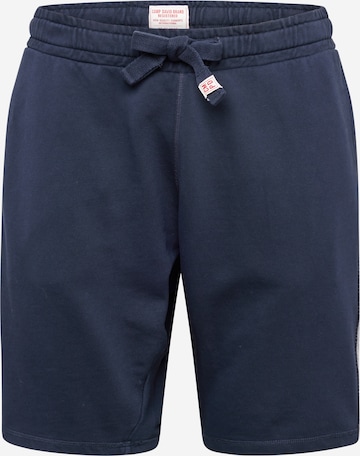 CAMP DAVID Pants in Blue: front