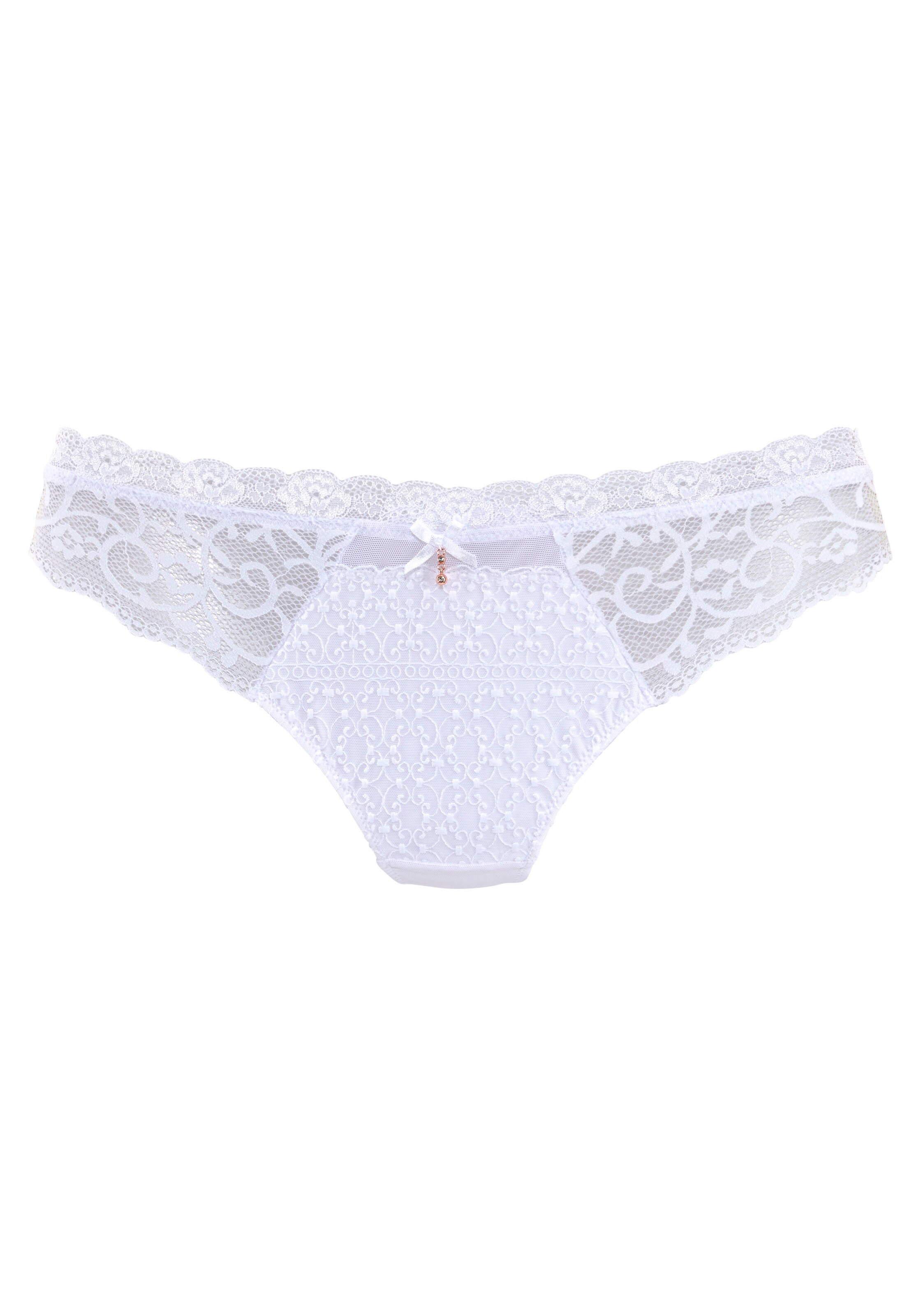 NUANCE String in Weiß: Vorderseite