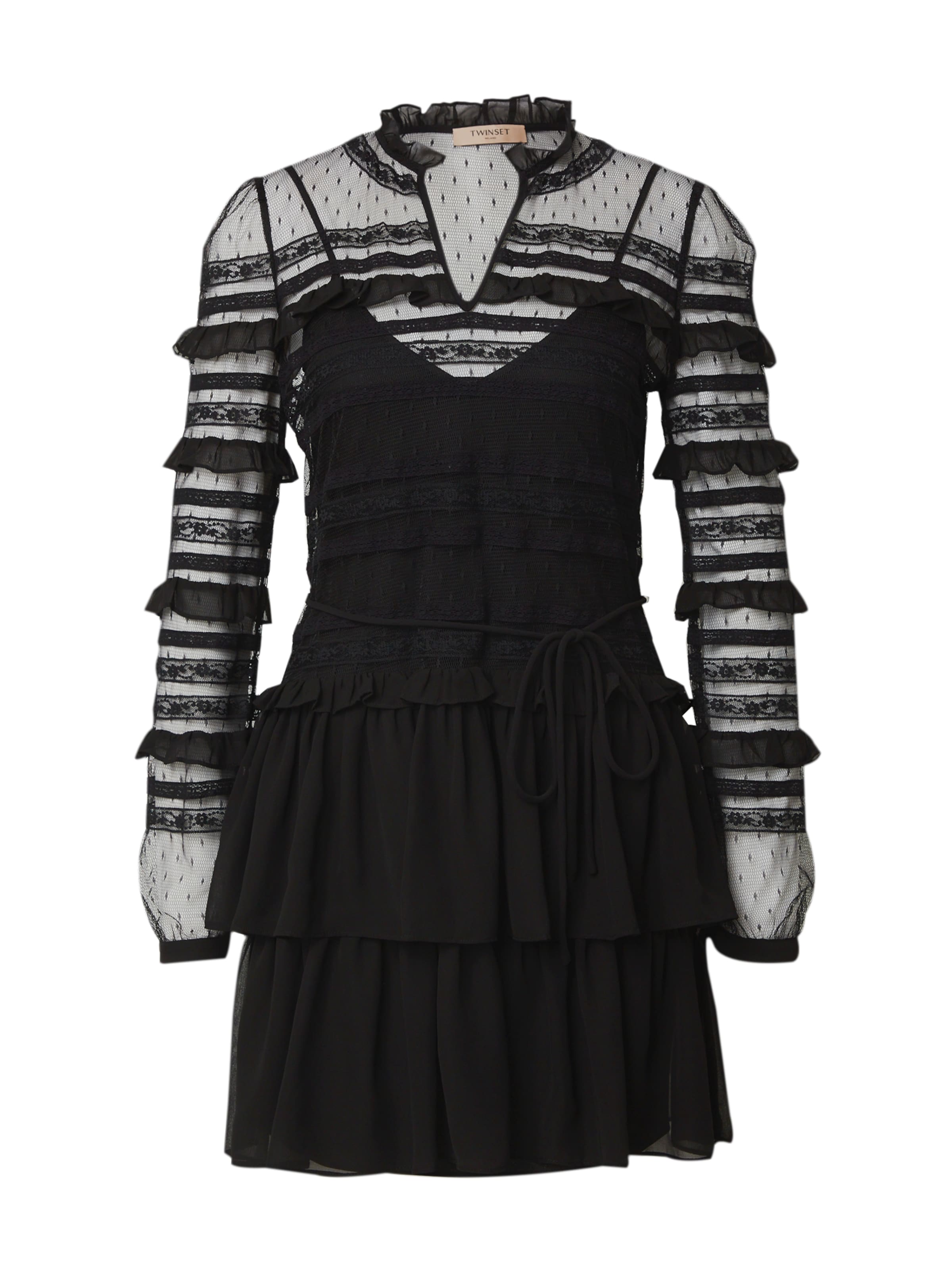 Robe Twinset en noir : devant