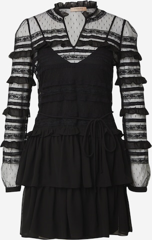 Twinset فستان بلون أسود: الأمام