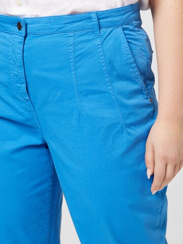 Persona by Marina Rinaldi Regular Chino 'RAMETTO' in Blauw