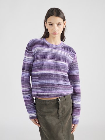 Pull-over UNITED COLORS OF BENETTON en violet : devant