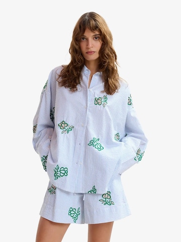 Essentiel Antwerp - Camisa em azul: frente