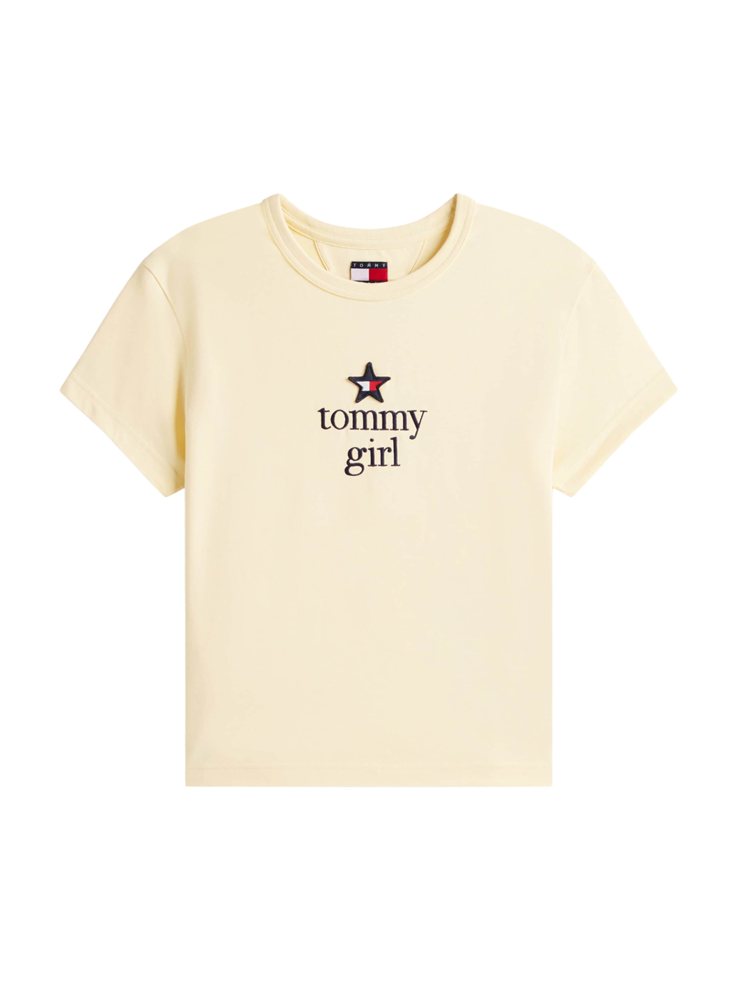 Tommy Jeans Shirt in Beige: front