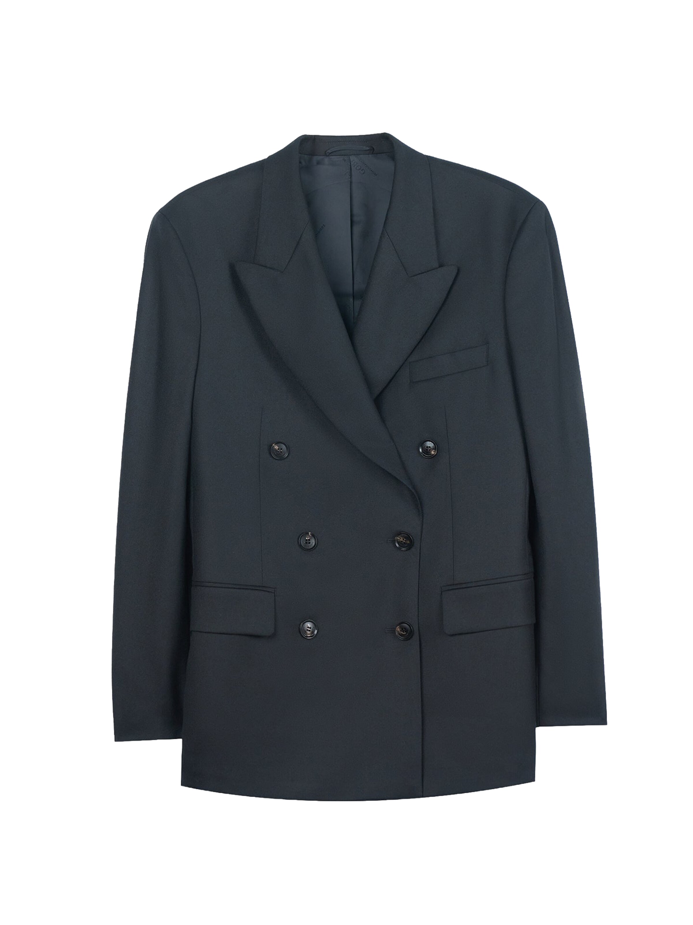 GOBI Cashmere Blazer 'Double-Breasted Cashmere Suit Blazer'‌‌‌‌ in schwarz, Produktansicht