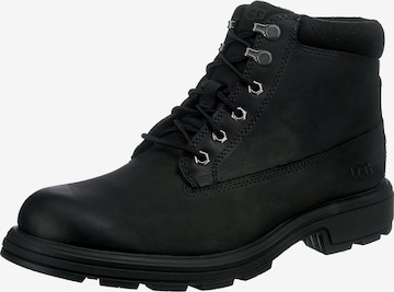 UGG - Botas com atacadores 'Biltmore' em preto: frente