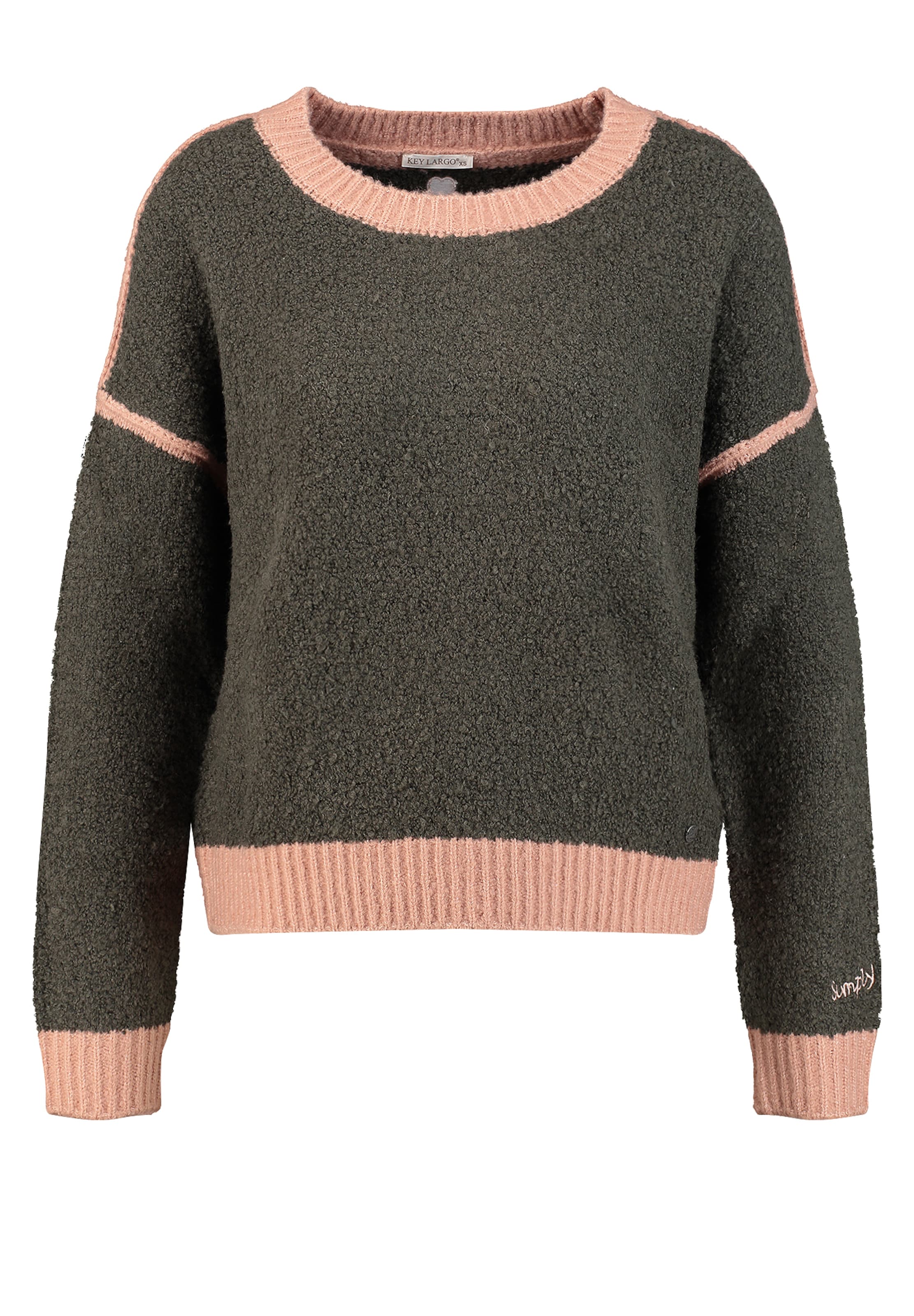 Key Largo Sweater ' MINA ' in Grey: front