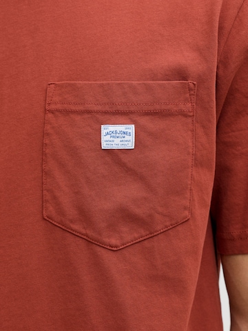 JACK & JONES T-Shirt 'JPRBlucaleb' in Braun