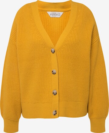 Studio Untold Knit Cardigan in Yellow: front