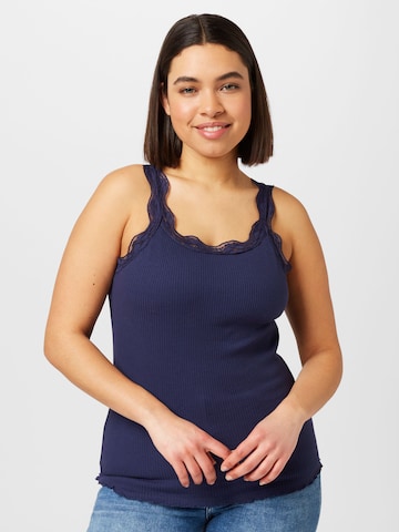 ONLY Carmakoma Top 'MICHELA' in Blue: front