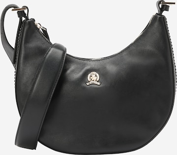 TOMMY HILFIGER Shoulder Bag 'Crest' in Black: front