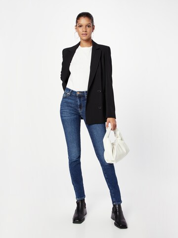 7 for all mankind Skinny Jeans 'ROXANNE' in Blau