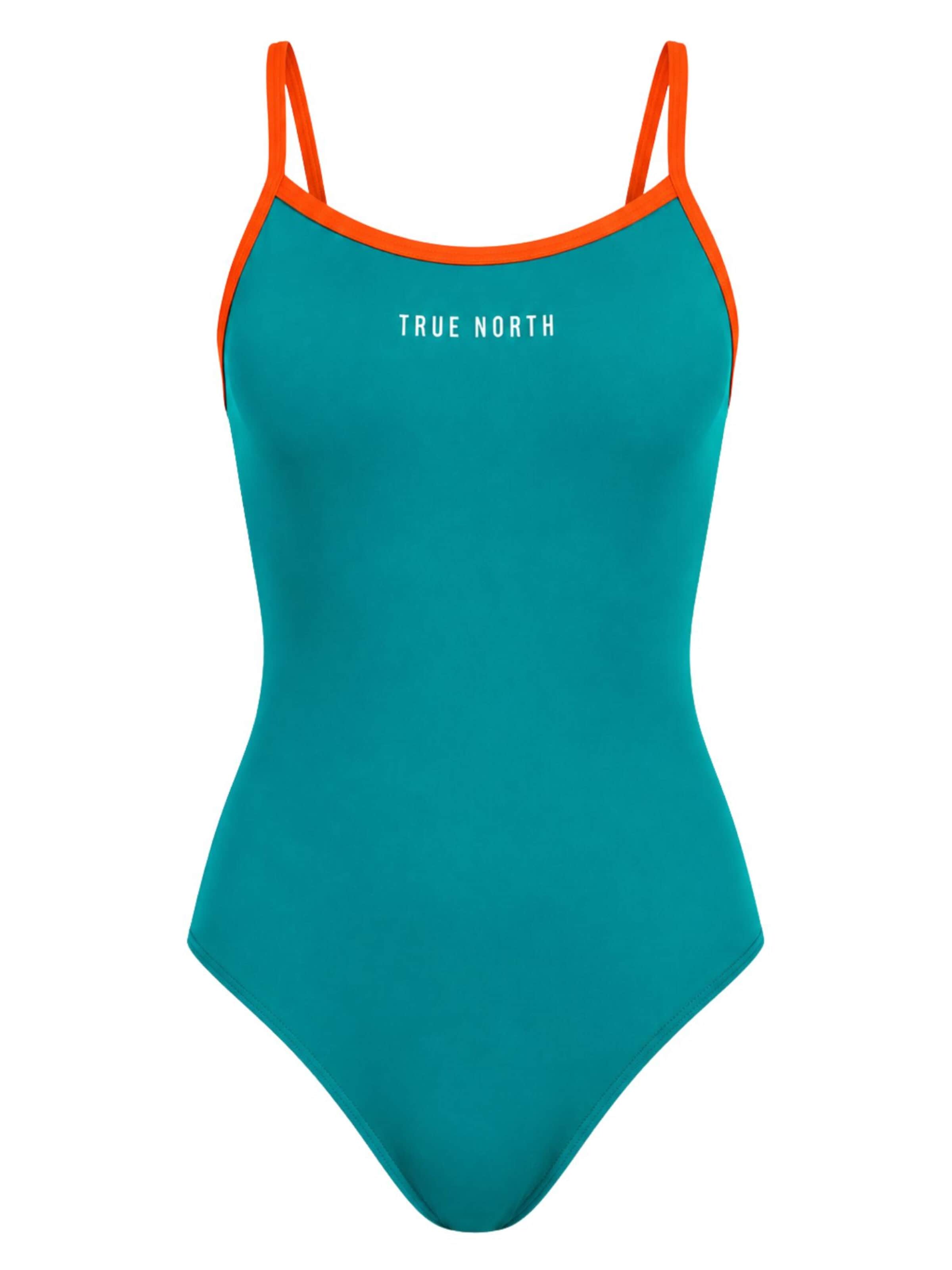 True North Classic Active Swimsuit 'Damen Badeanzug "Aqua"' in Green: front