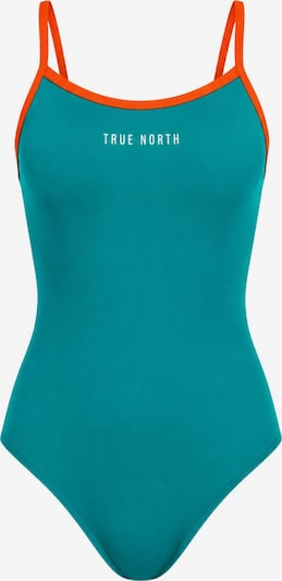 True North Active Swimsuit 'Damen Sport-Badeanzug – ECONYL® Recycled, Made in EU, Schnelltrocknend' in S in Light green, Item view