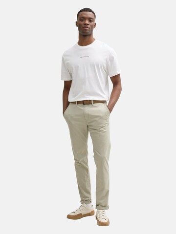 TOM TAILOR DENIM Slimfit Hose in Beige