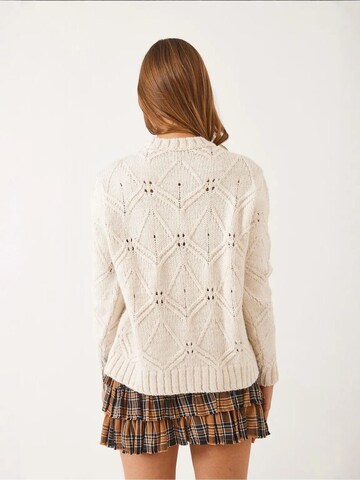 Pull-over 'Pullover' Bianco Lucci en beige