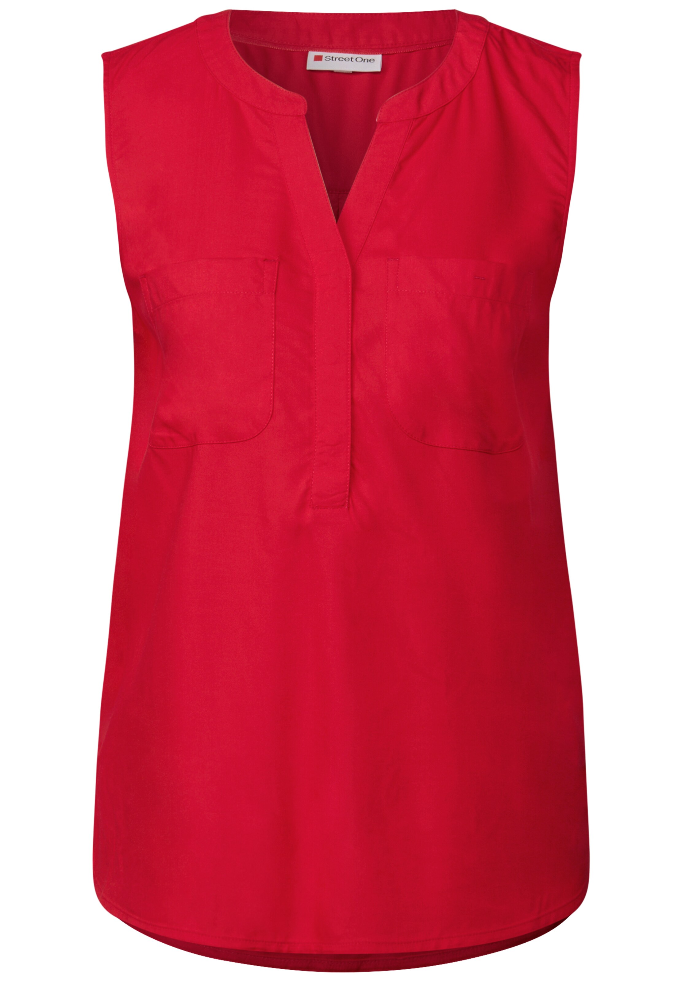 STREET ONE Bluse in Rot: Vorderseite