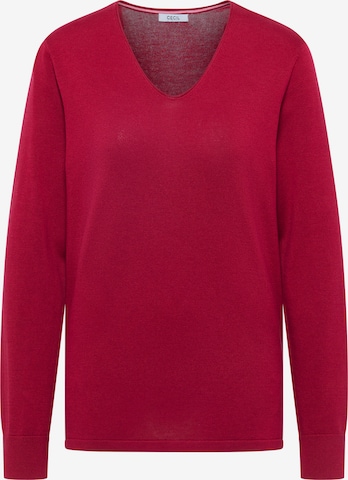 CECIL Sweater in Red: front