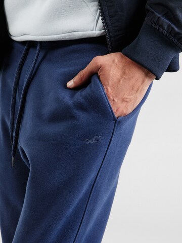 HOLLISTER Tapered Trousers 'ALWAYS-ON' in Blue